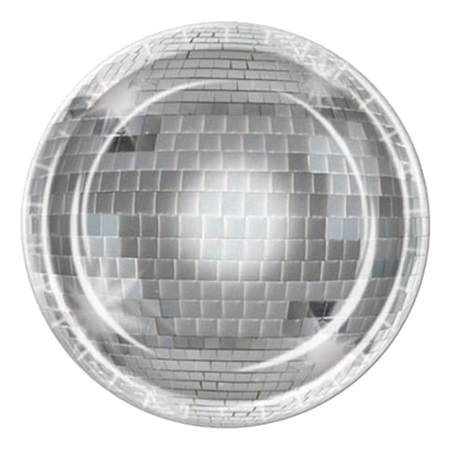 Papperstallrikar Discokula - 8-pack