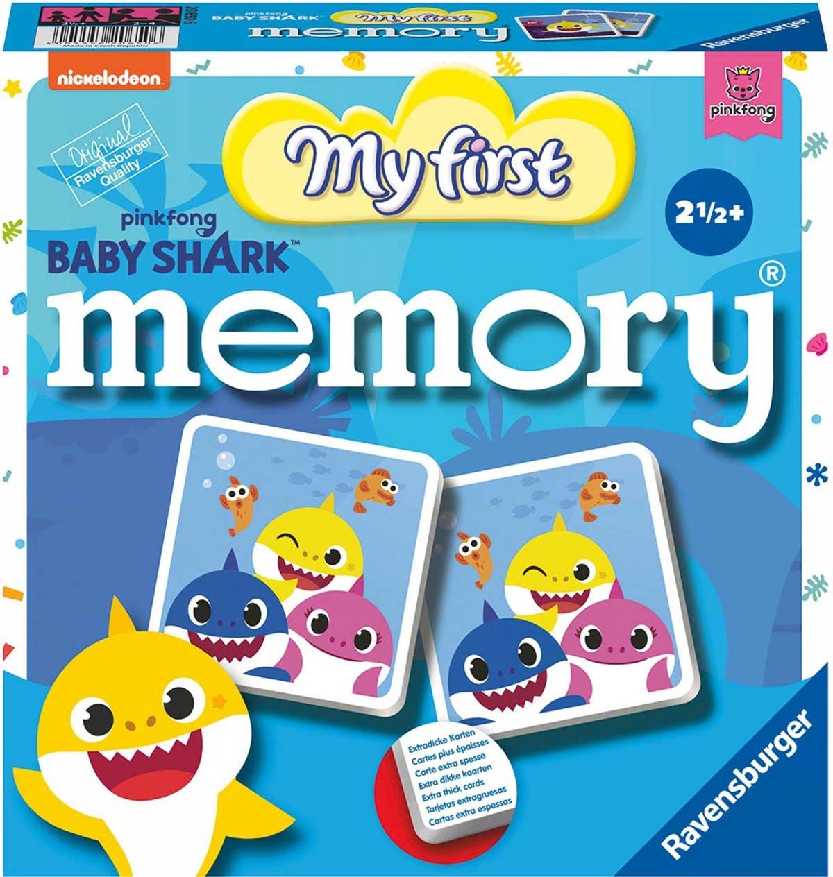Ravensburger Memory® Mitt första Memory, Baby Shark