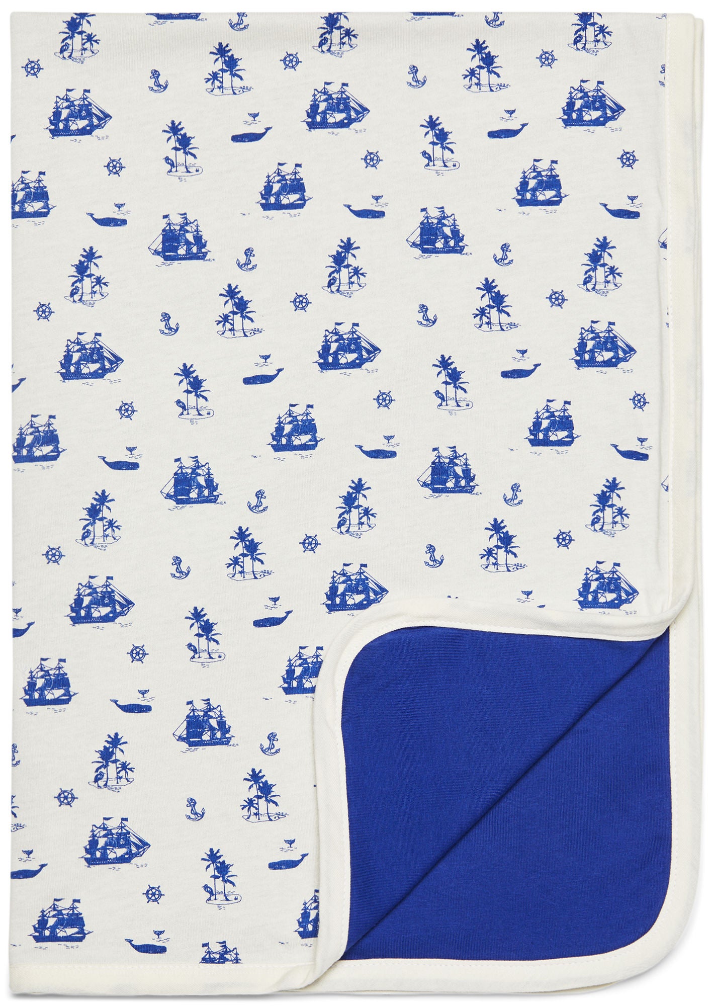 Minitude Filt ShipOHoj, Snow White/Mazarine Blue