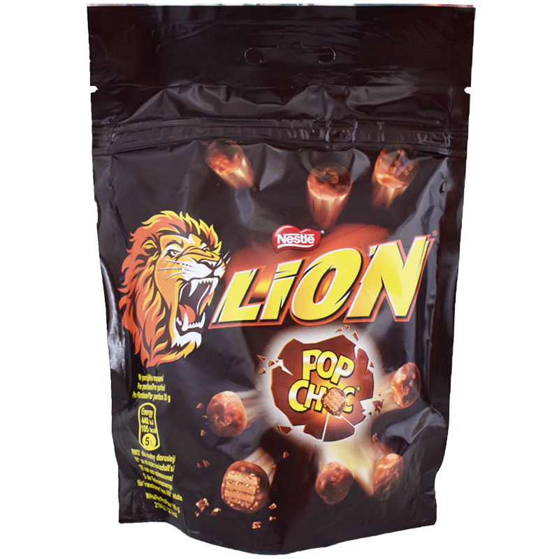 Godis "Lion Pop Choc" 140g - 33% rabatt