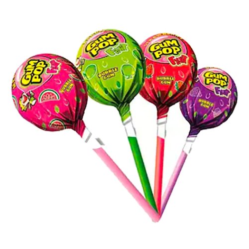 Gumpop Fruktmix Klubbor Storpack - 48-pack