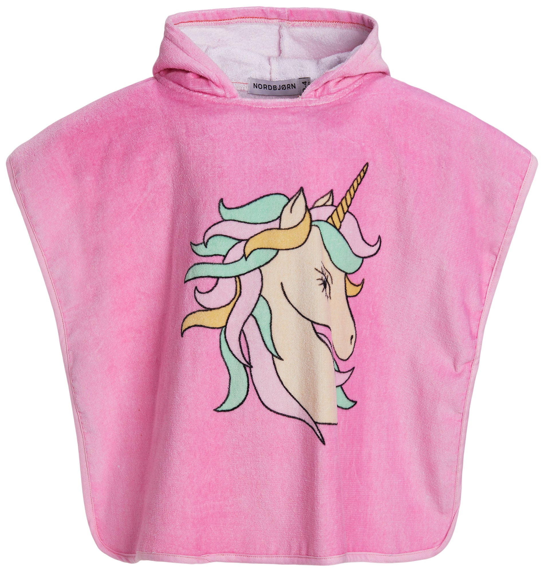 Nordbjörn Rossö Badponcho, Pink Unicorn, S