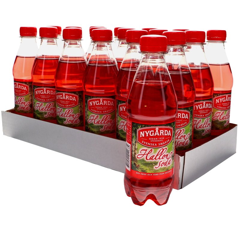 Hallonsoda 18-pack - 25% rabatt