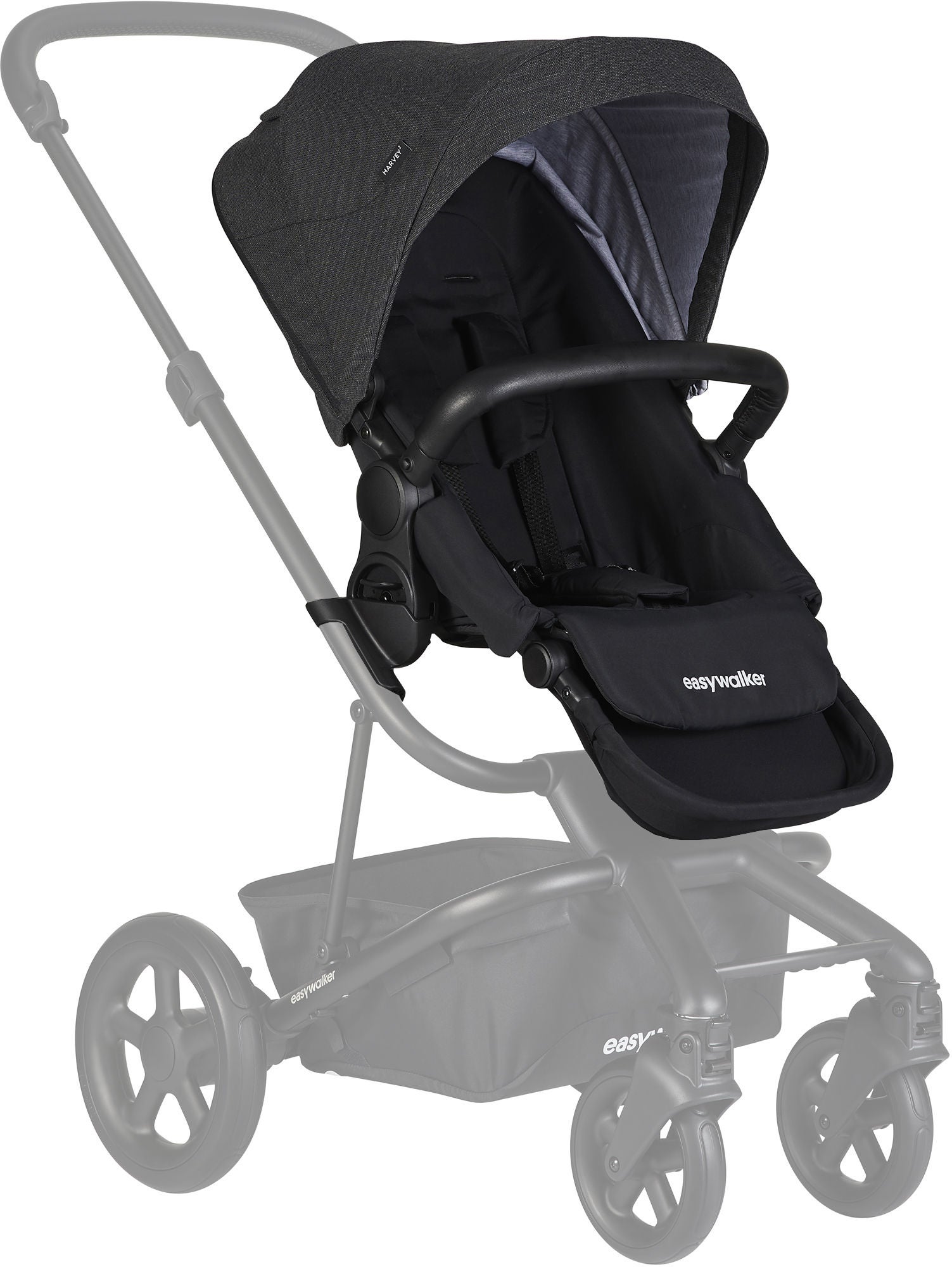 Easywalker Harvey 2 Syskonsits, Night Black