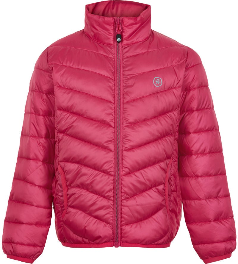 Color Kids Quiltad Jacka Packable, Honeysuckle, 104