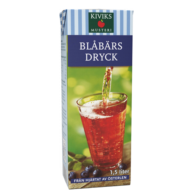 Blåbärsdryck 1,5L - 33% rabatt
