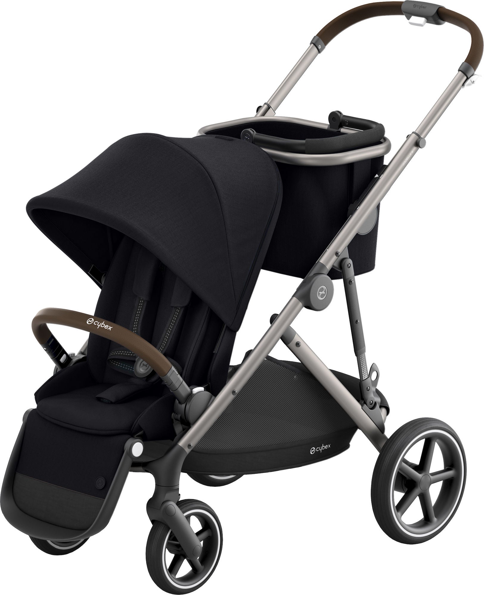 Cybex Gazelle S Sittvagn, Deep Black/Taupe