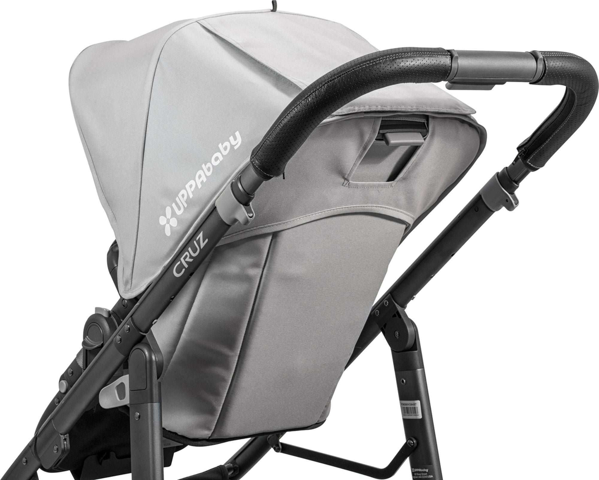UPPAbaby CRUZ Läderöverdrag Handtag, Black