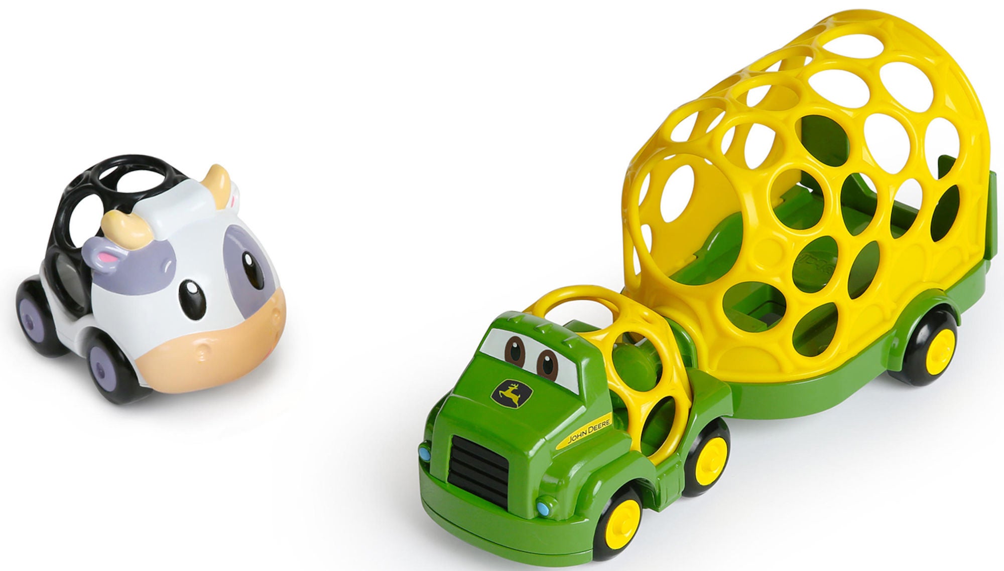 Oball Go Grippers John Deere Farm Trailer & Cow