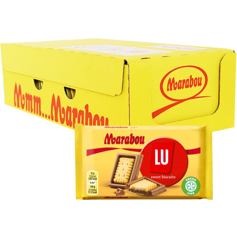 Hel Låda Maraboukakor "Sweet Biscuits" 20 x 35g - 43% rabatt