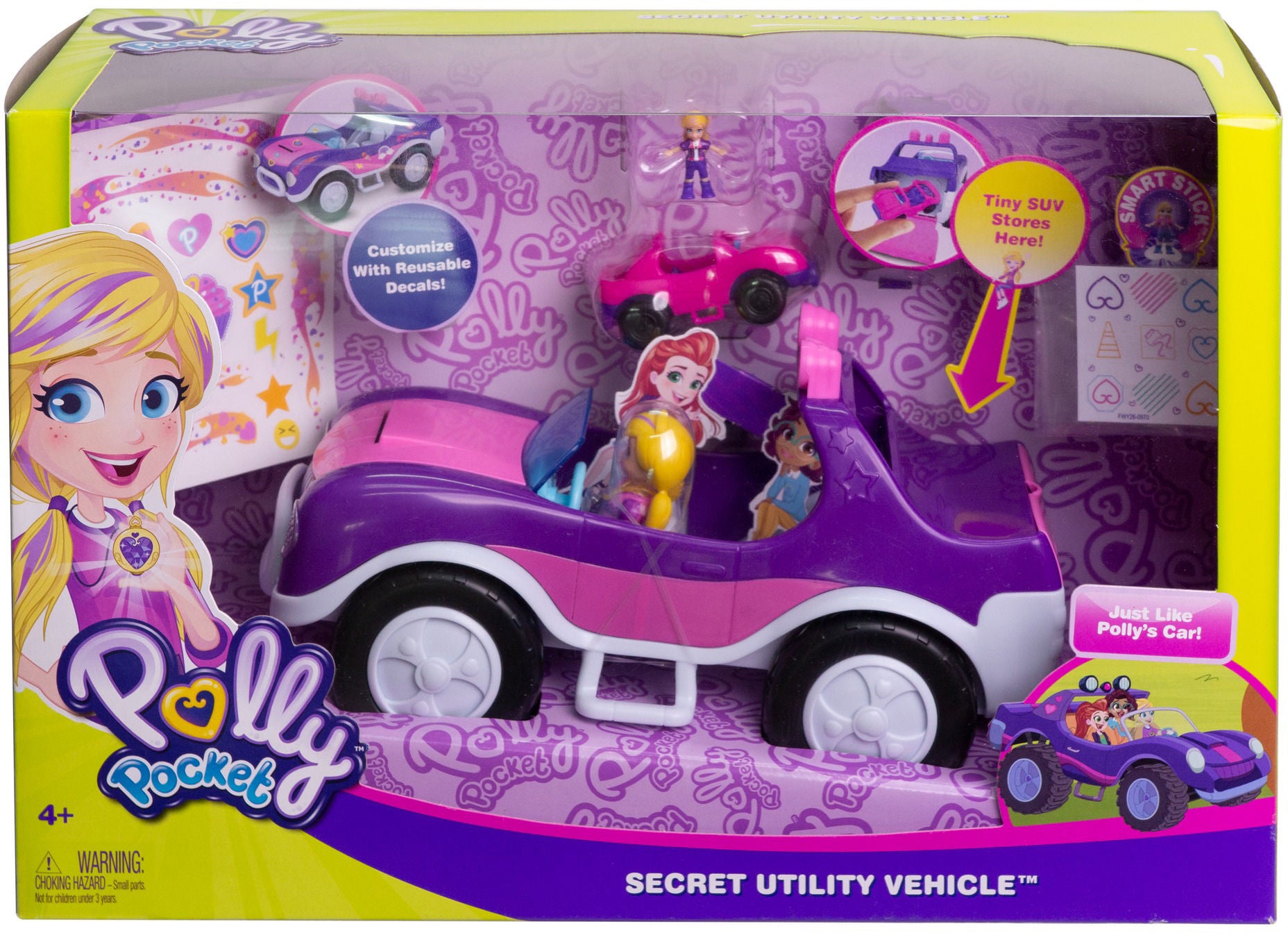 Polly Pocket Fordon Adventure Buggy Dual Scale