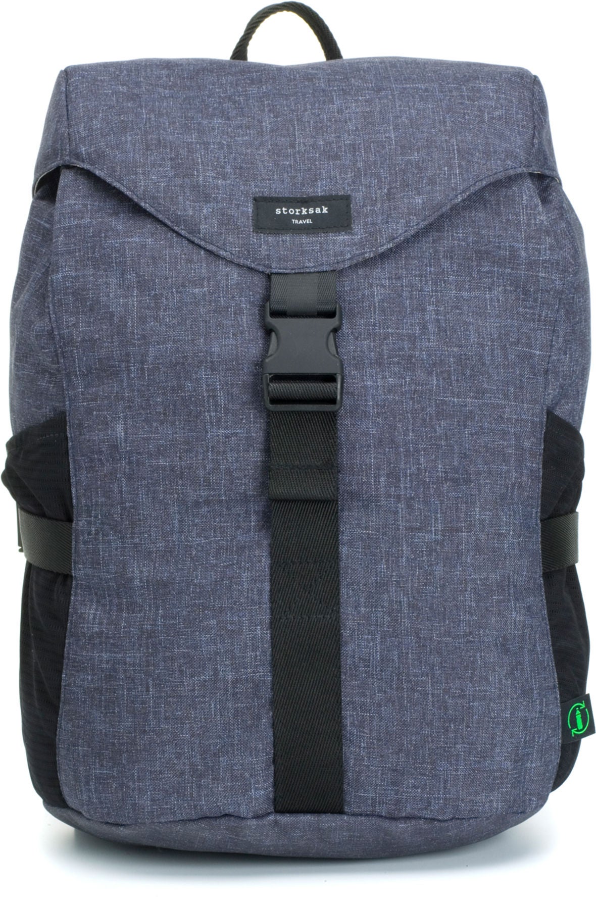 Storksak Eco Skötväska Ryggsäck, Navy Melange
