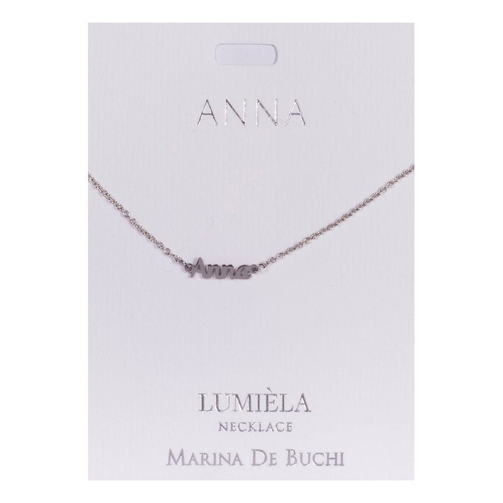 Namnhalsband Silver - Anna