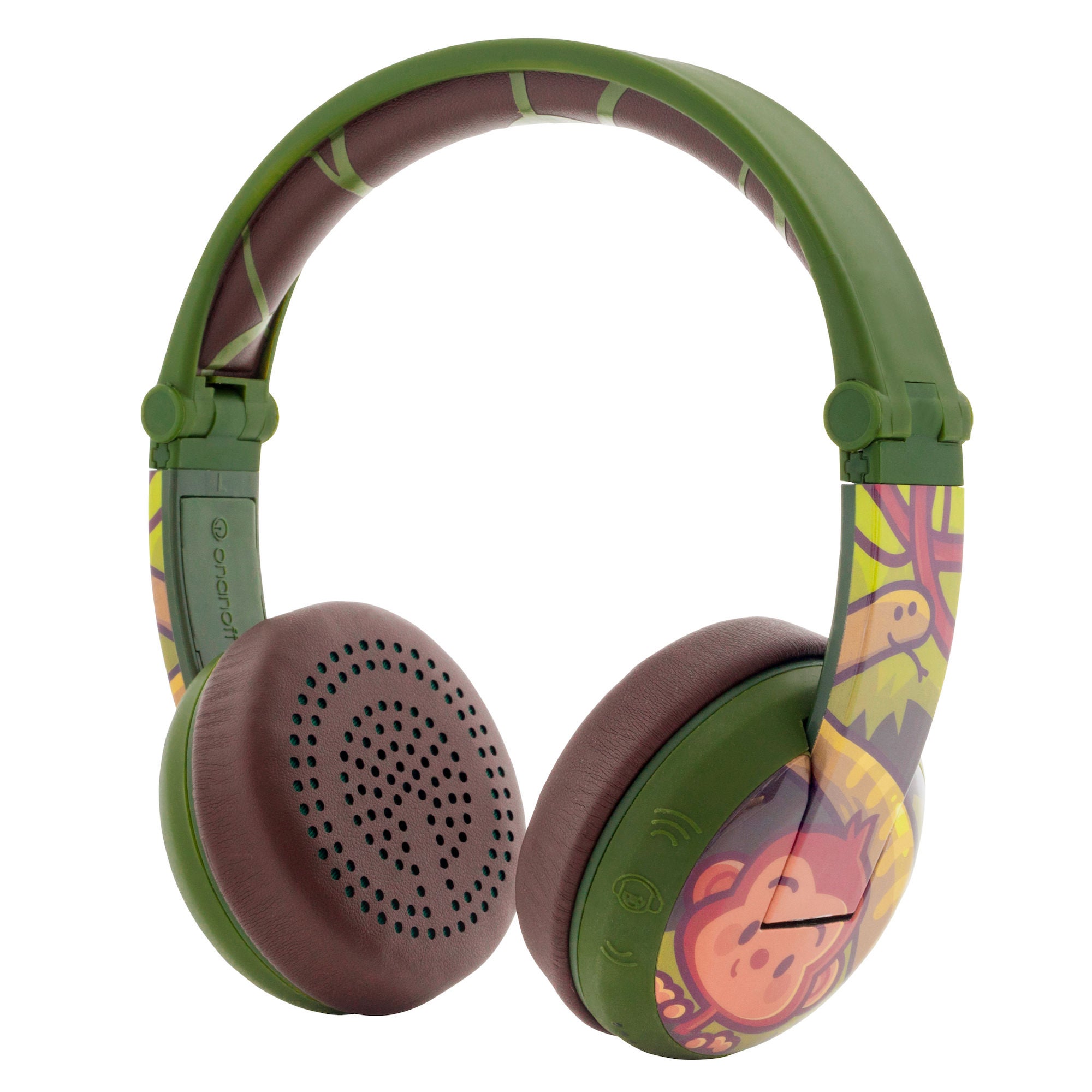 BuddyPhones Wave Hörlurar, Monkey Gön