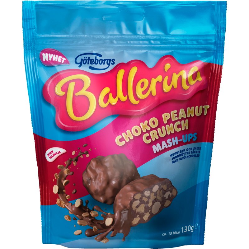 Ballerina Choko Peanut Crunch - 85% rabatt