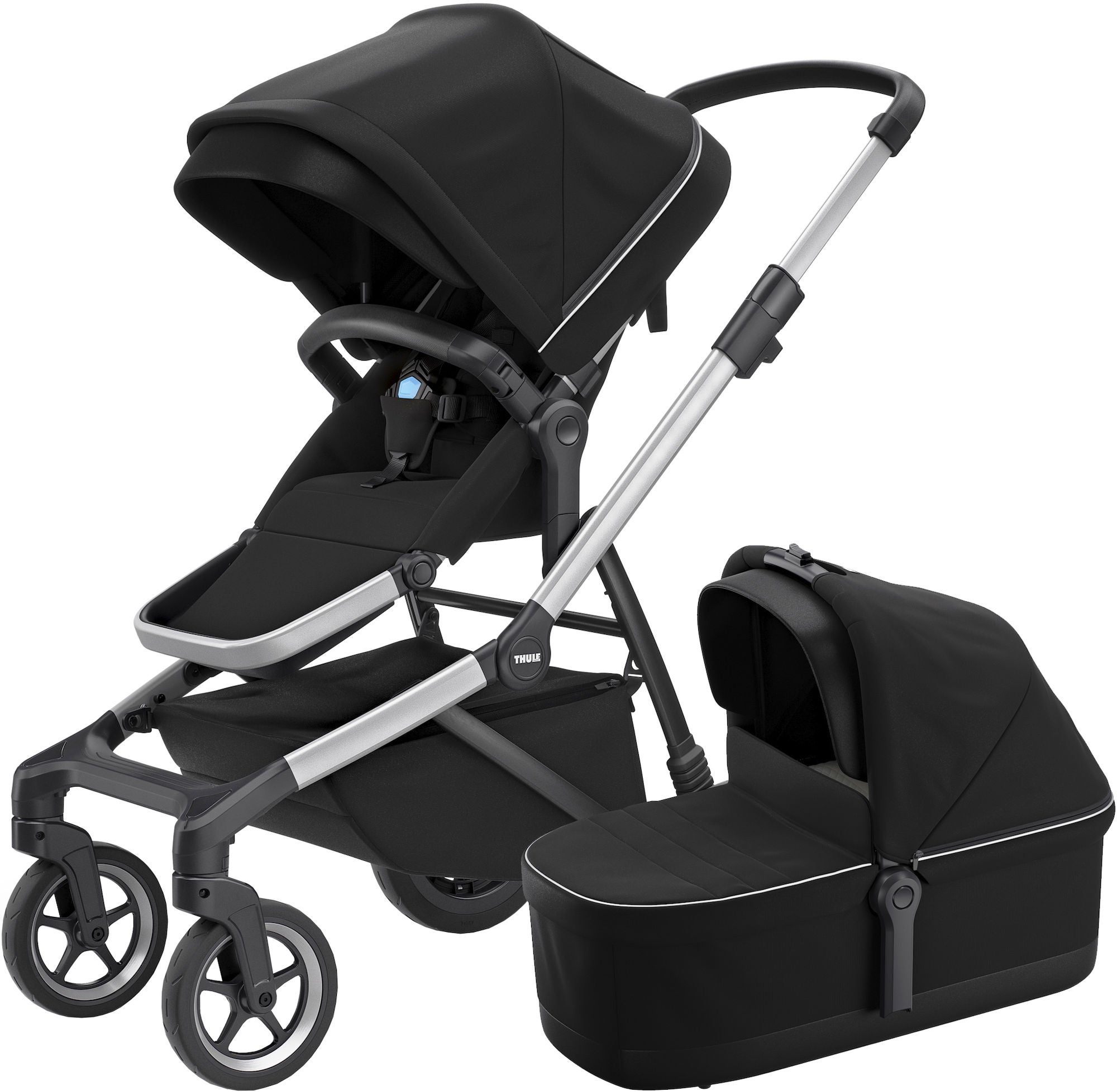 Thule Sleek Duovagn, Midnight Black