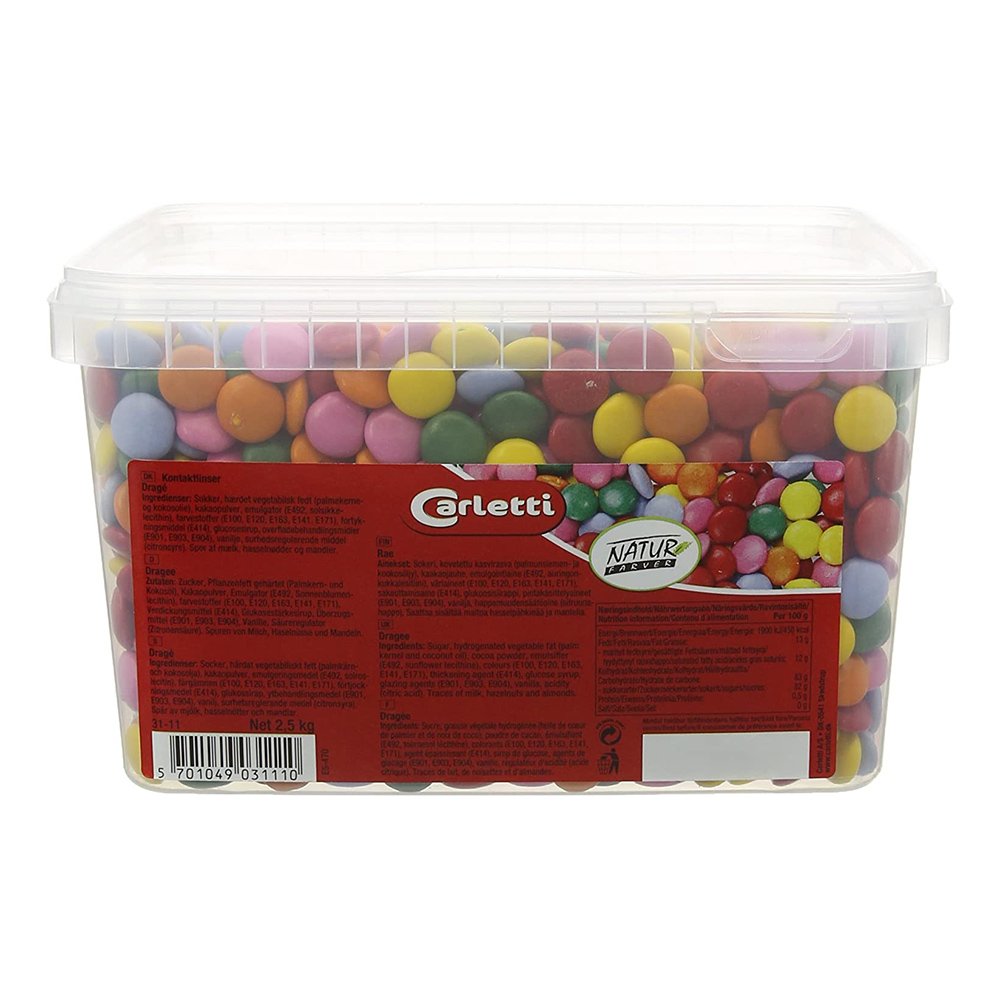 Kontaktlinser i Burk - 2,5 kg