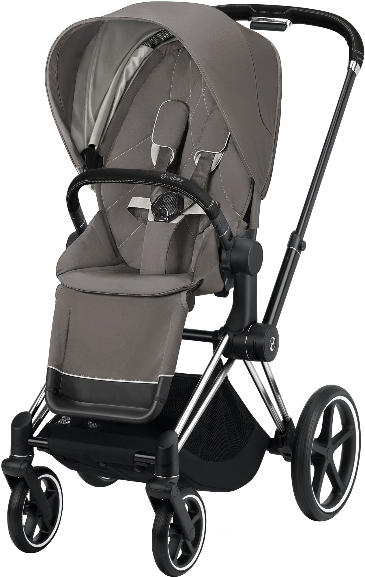 Cybex Priam Sittvagn, Soho Grey/Chrome Black