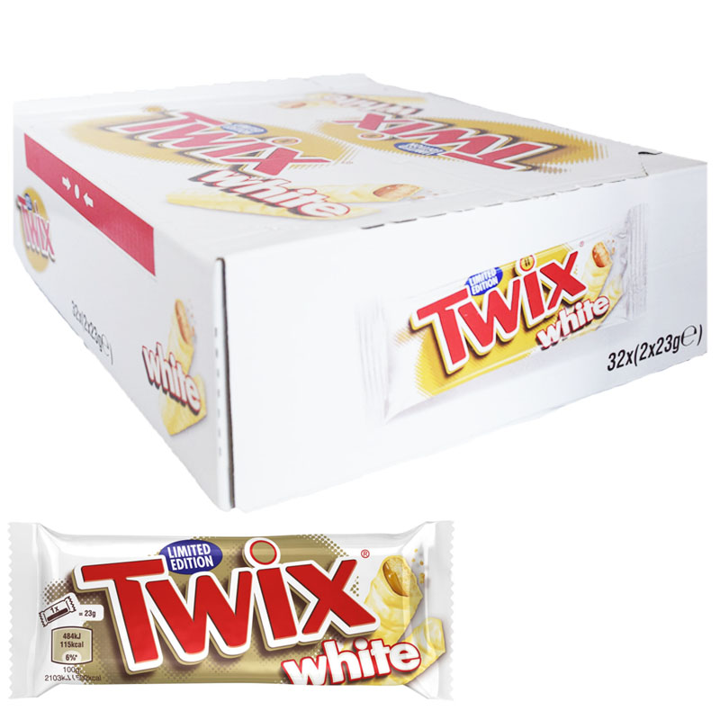 Hel Låda Chokladbar "White" 32 x 46g - 58% rabatt