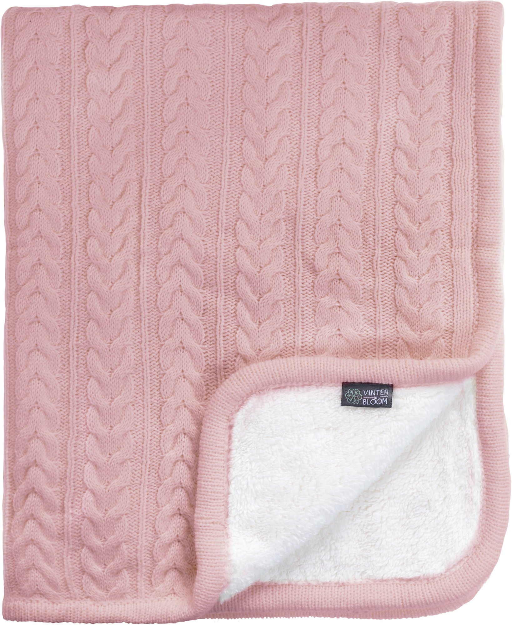 Vinter & Bloom Filt Cuddly, Dusty Rose