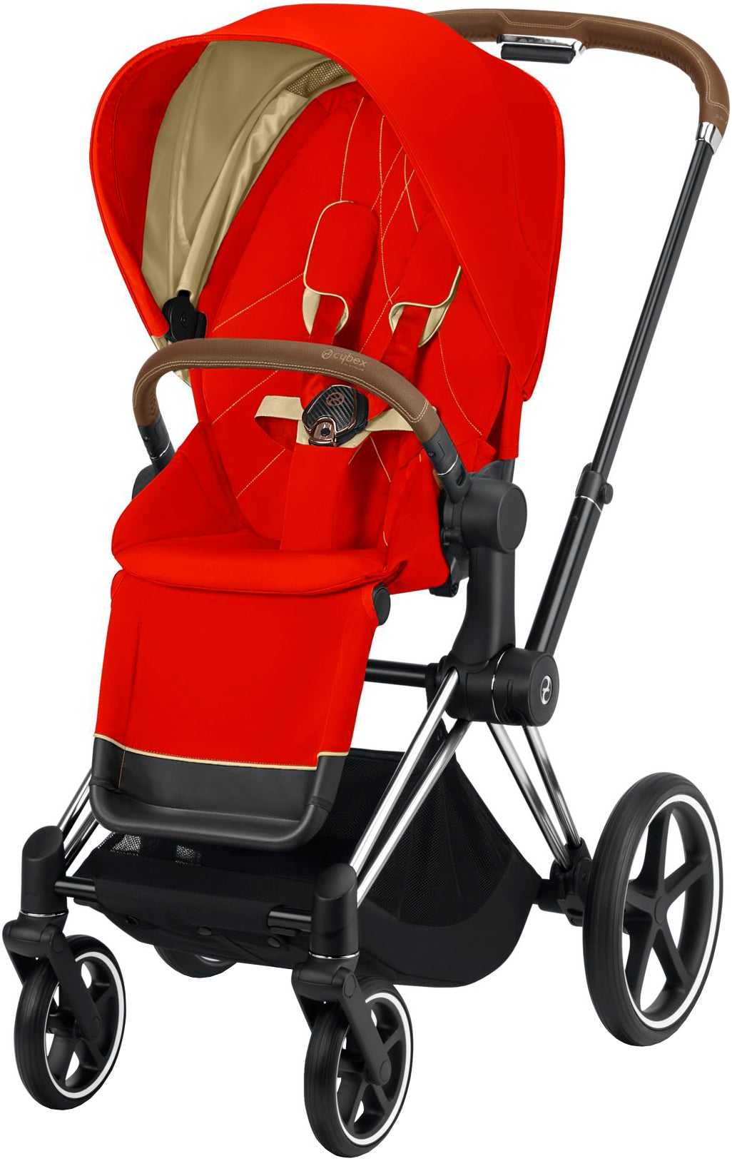 Cybex Priam Sittvagn, Autumn Gold/Chrome Brown