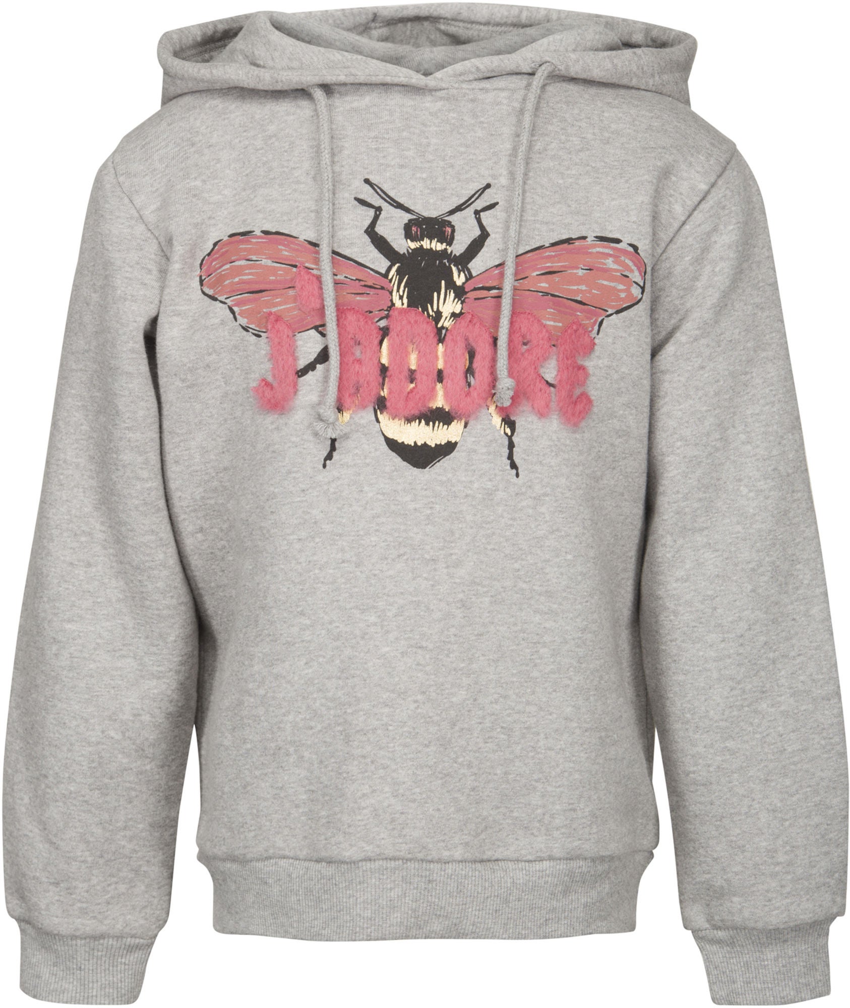 Petit By Sofie Schnoor Hoodie, Grey Melange Stl 104