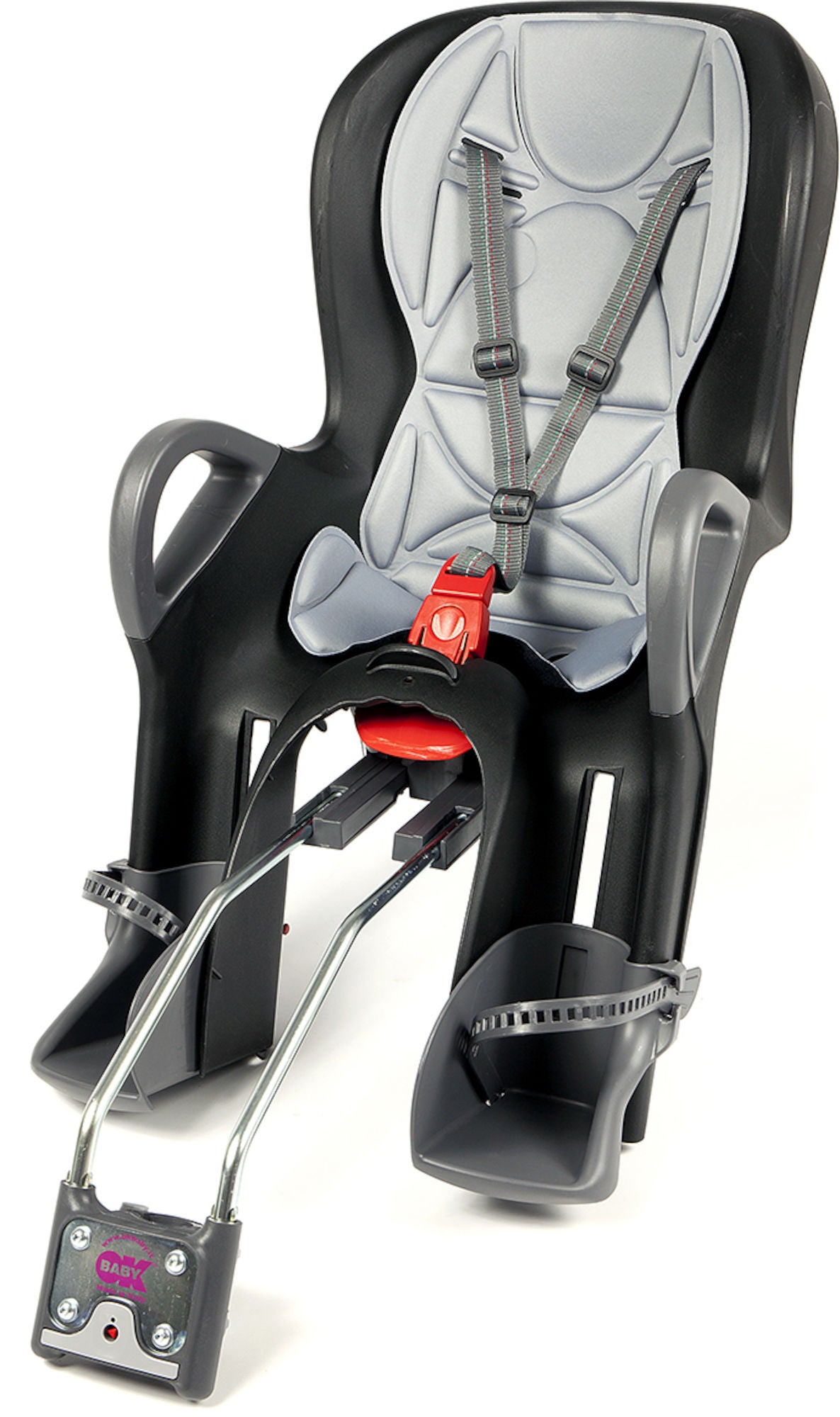 OKBaby 10+ Cykelsits med Ramfäste, Svart