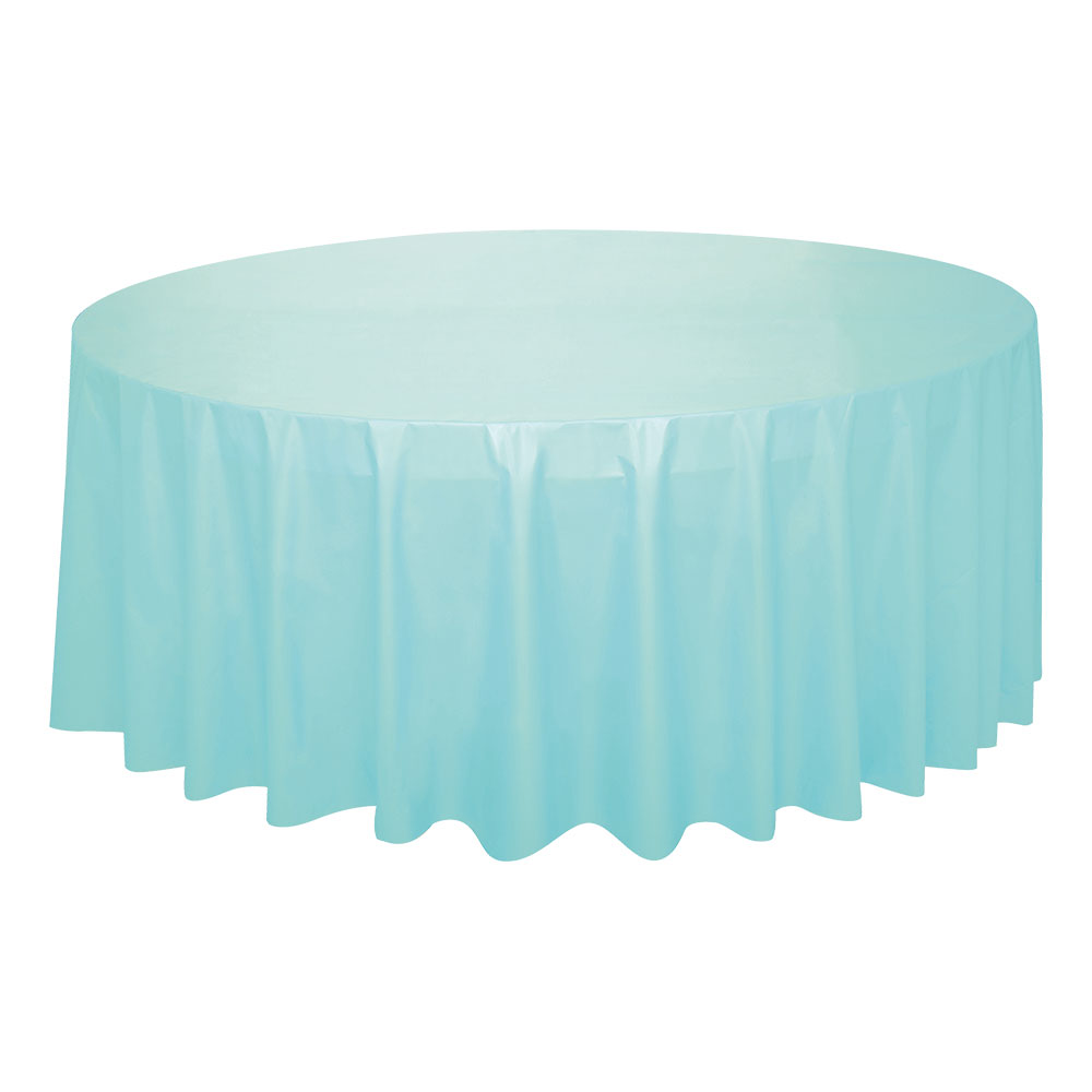 Plastduk Mintgrön Rund