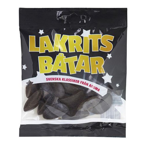 Lakritsbåtar i Påse - 80 gram