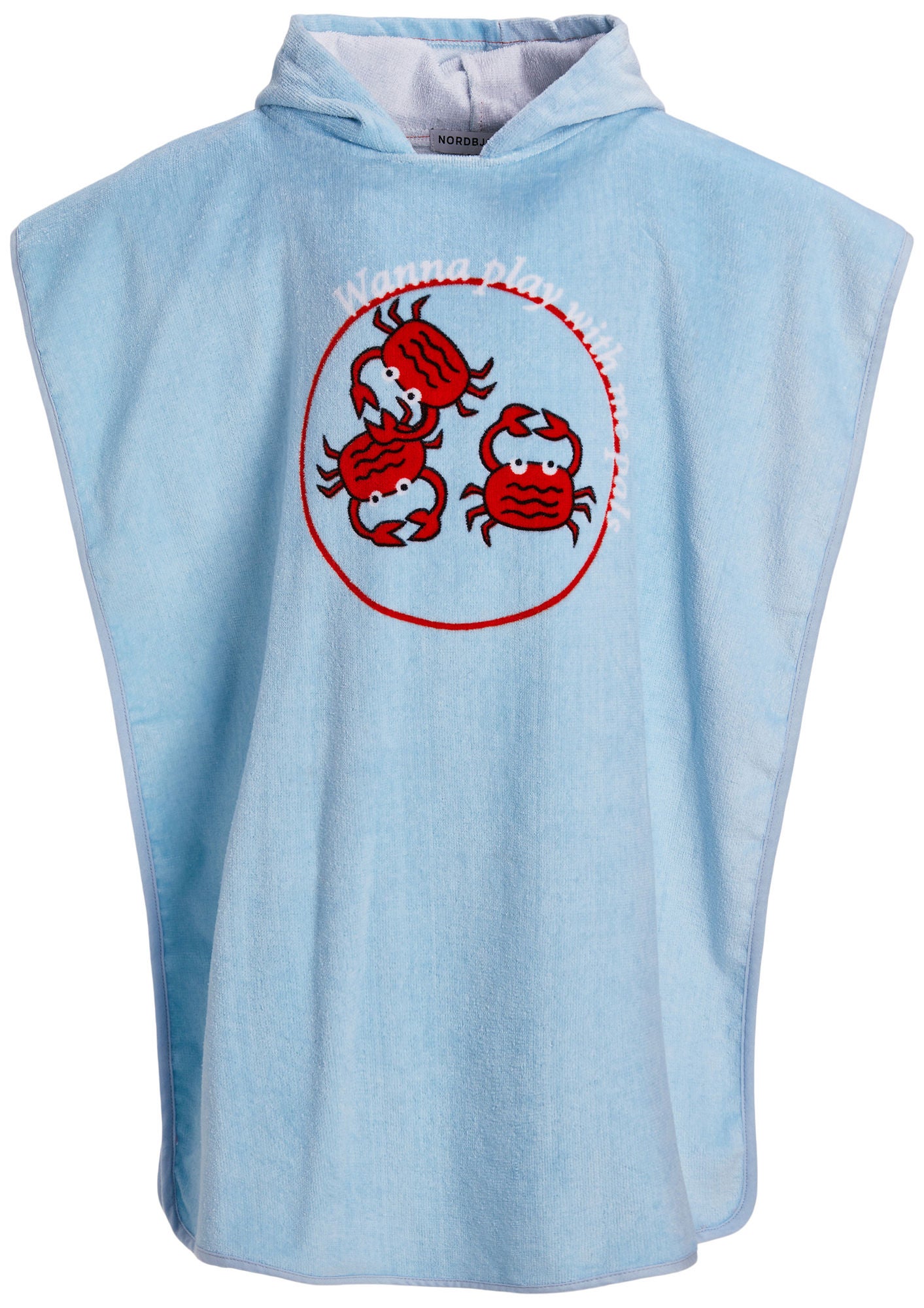 Nordbjörn Rossö Badponcho, Blue Crab, S