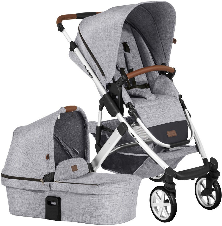 ABC Design Salsa 4 Duovagn, Grey