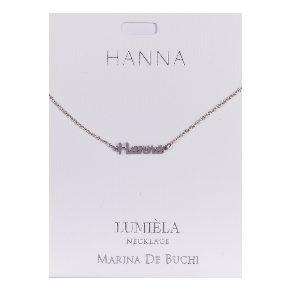 Namnhalsband Silver - Hanna