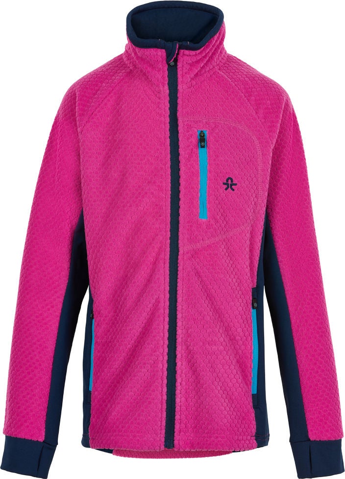 Color Kids Fleecejacka, Rose Violet, 152