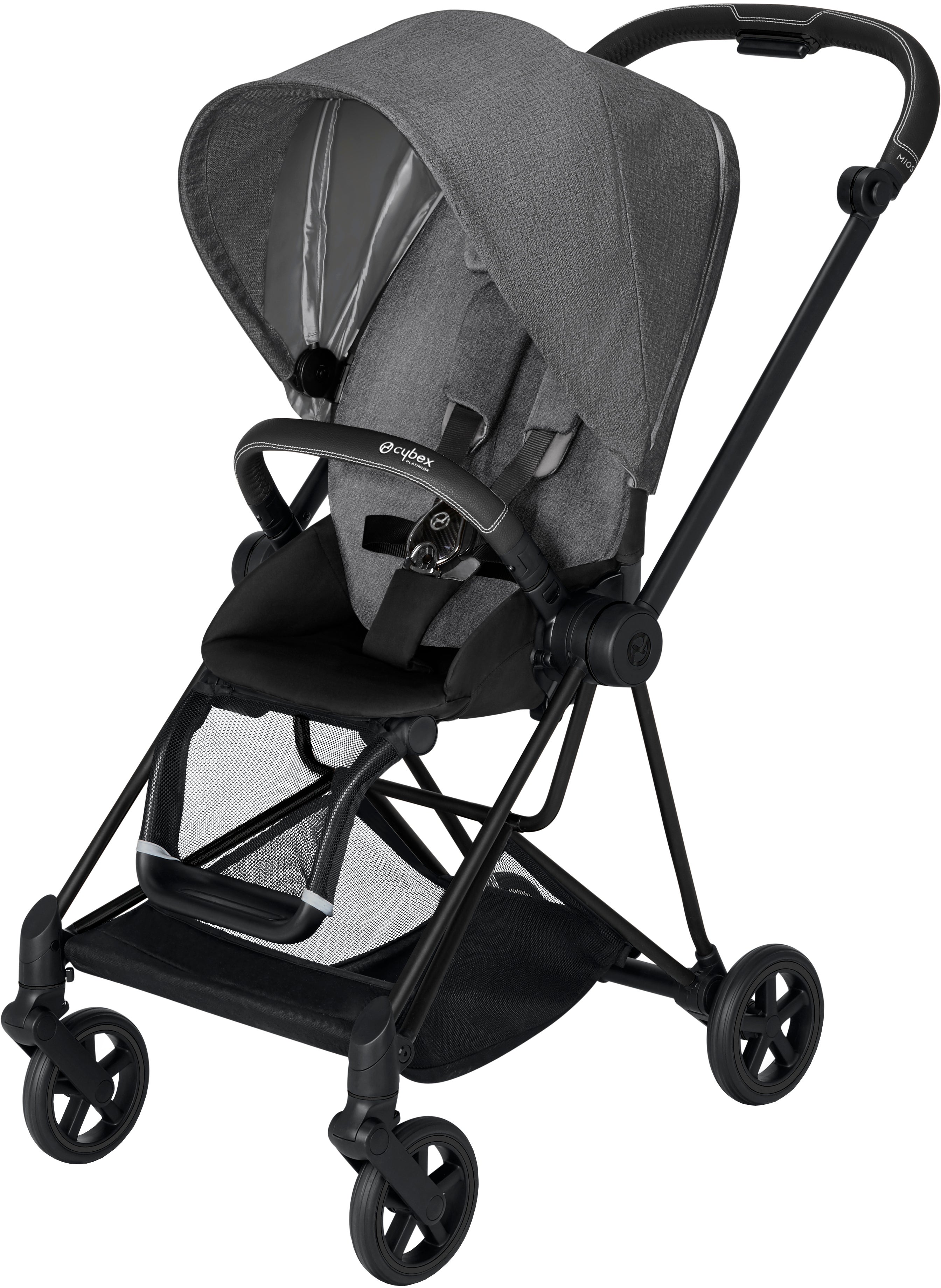 Cybex Mios Sittvagn, Matt Black/ Manhattan Grey Plus