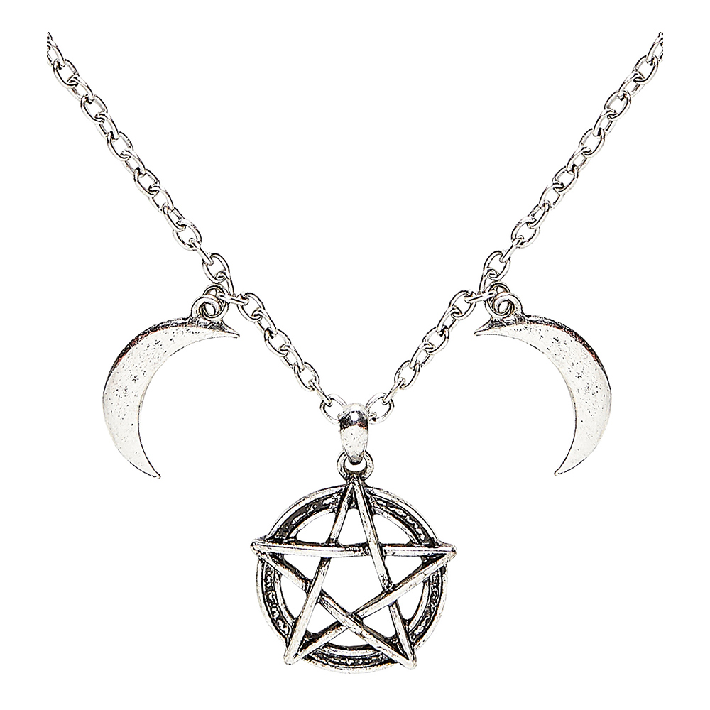 Halsband Halvmånar & Stjärna