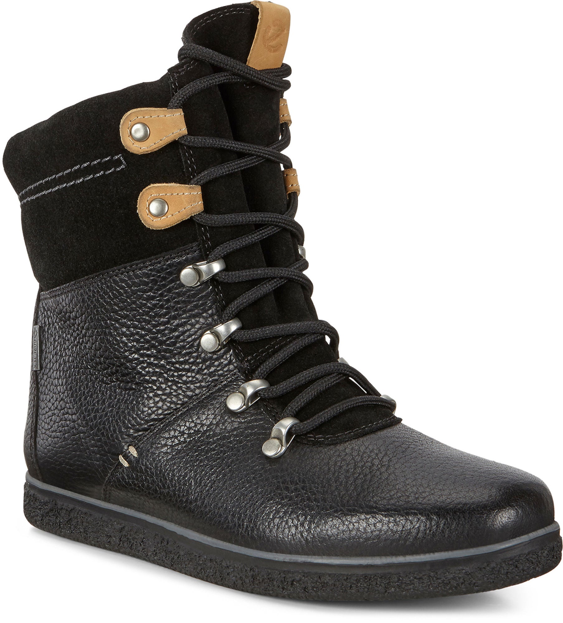 ECCO Crepetray Känga, Black/Black 27