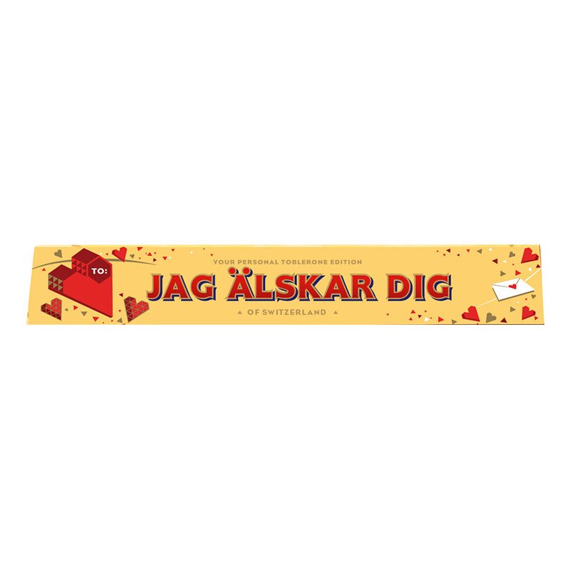 Toblerone Jag Älskar Dig - 360 gram