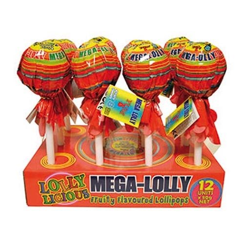 Mega-Lolly Godisklubba - 70 gram
