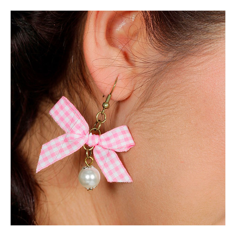 Örhängen Dirndl Rosa