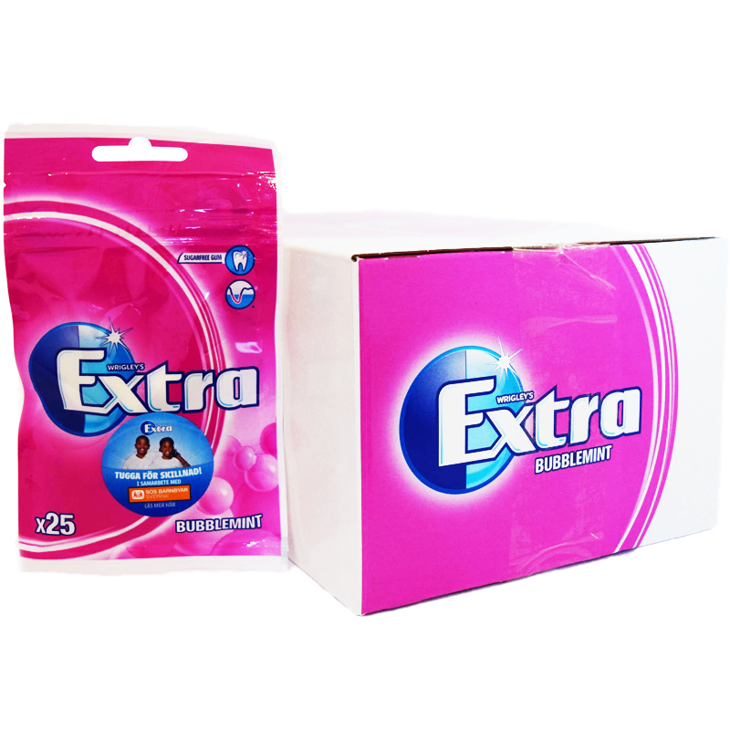Hel Låda Tuggummi "Bubblemint" - 40% rabatt