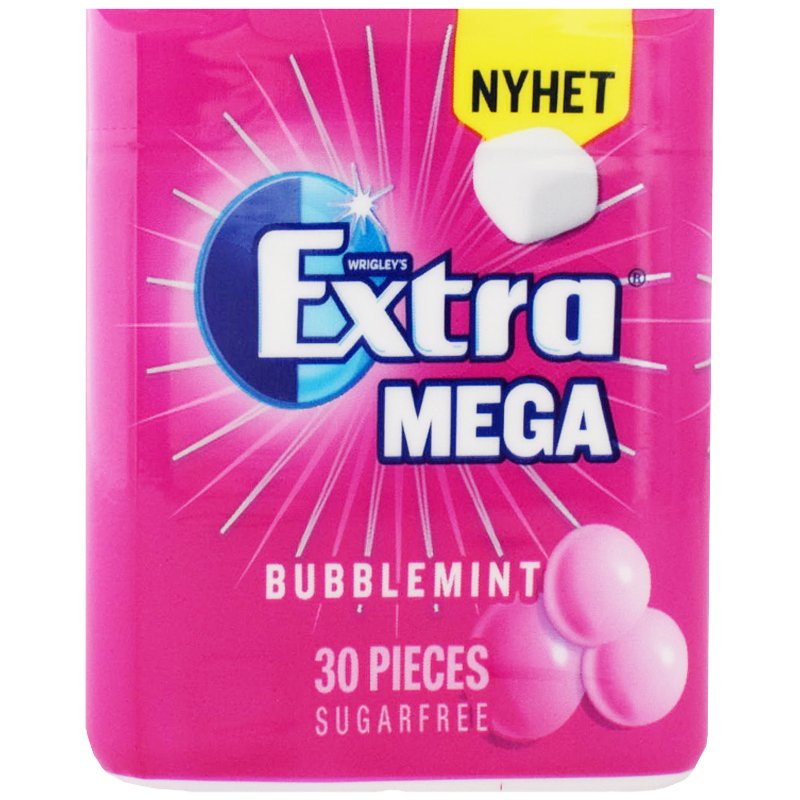 Extra Mega Cubes Bubblemint - 54% rabatt