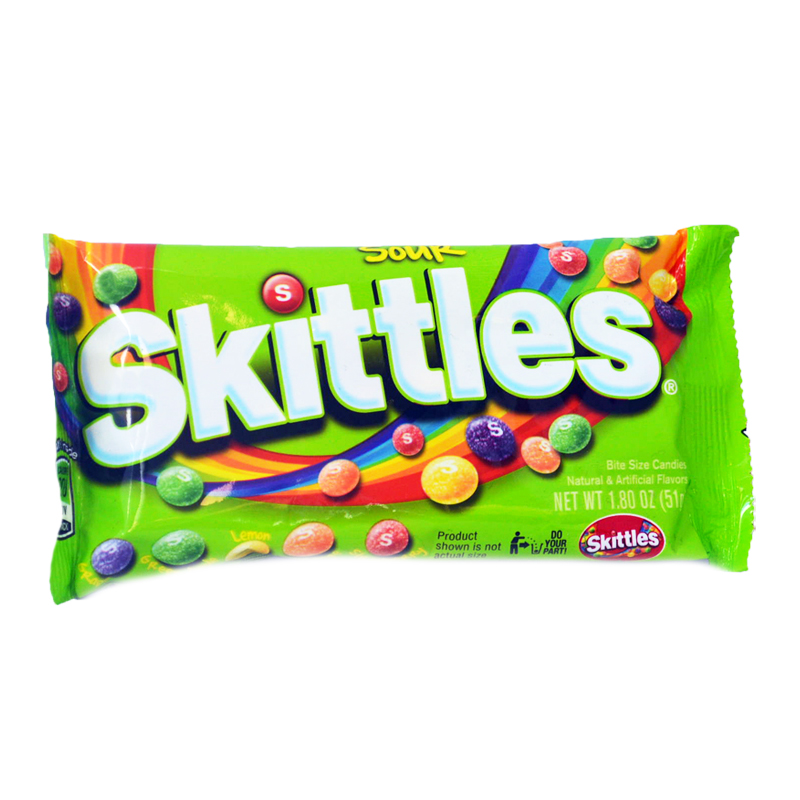 Skittles "Sour" 51g - 70% rabatt