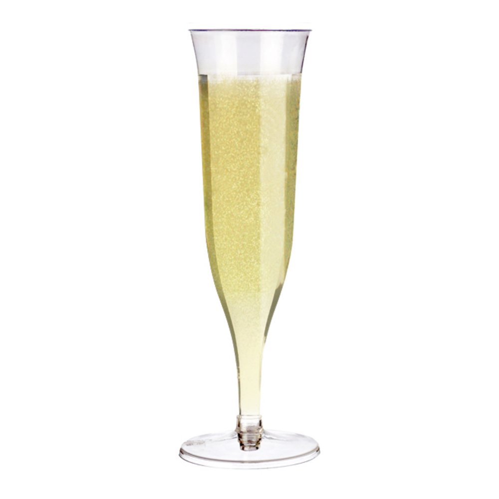 Champagneglas av Plast - 12-pack
