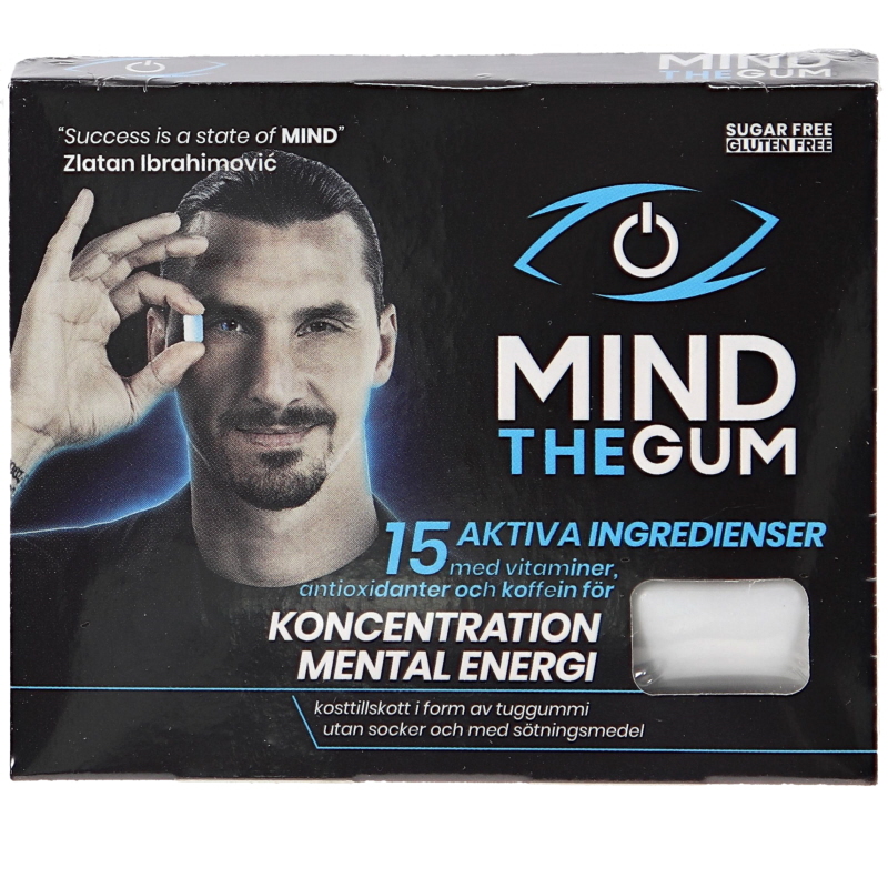 Koffeintuggumin 9-pack - 23% rabatt
