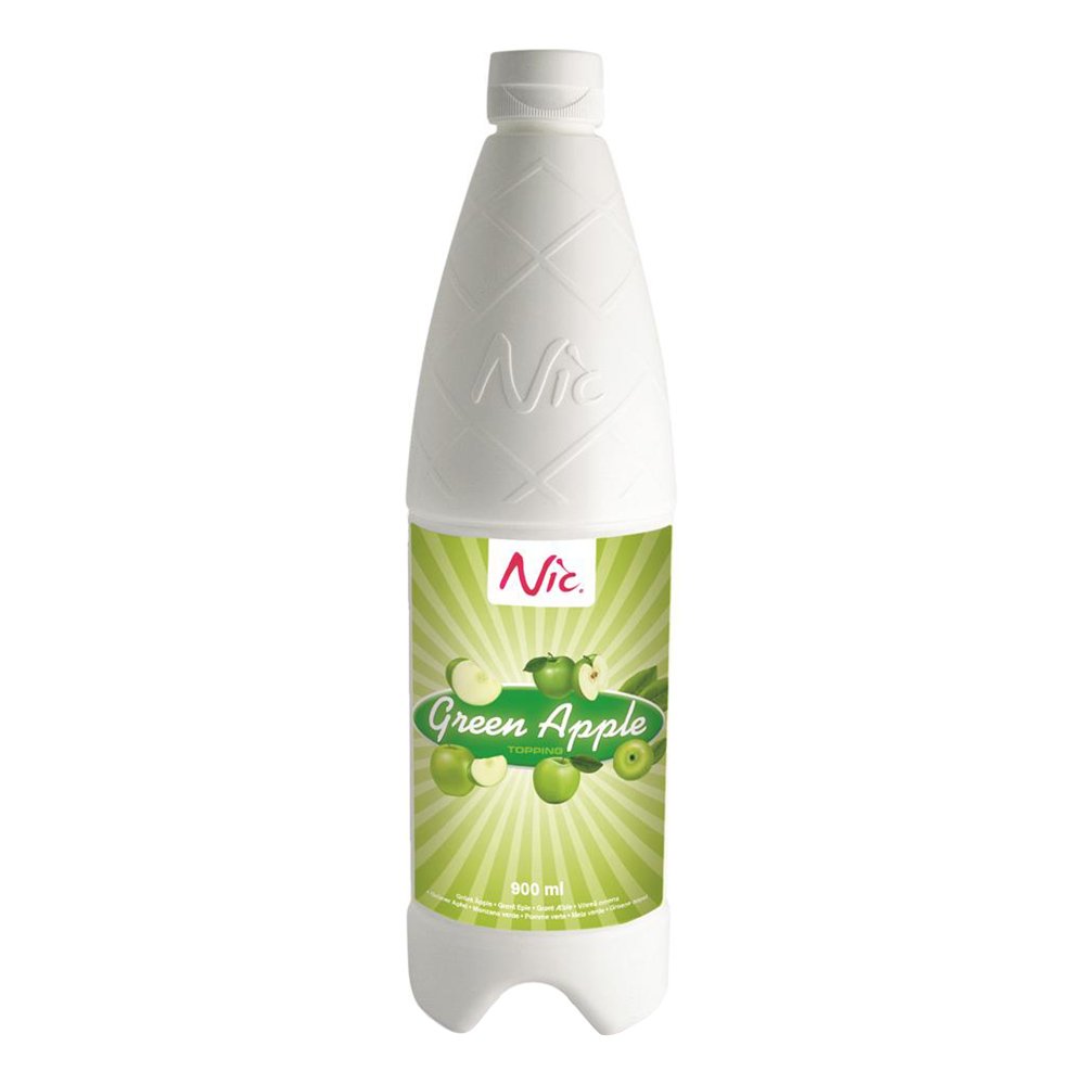 Nic Topping Grönt Äpple - 0,9 liter
