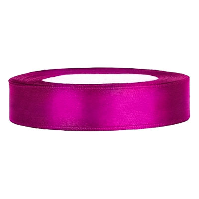 Satinband Cerise - 12mm x 25m