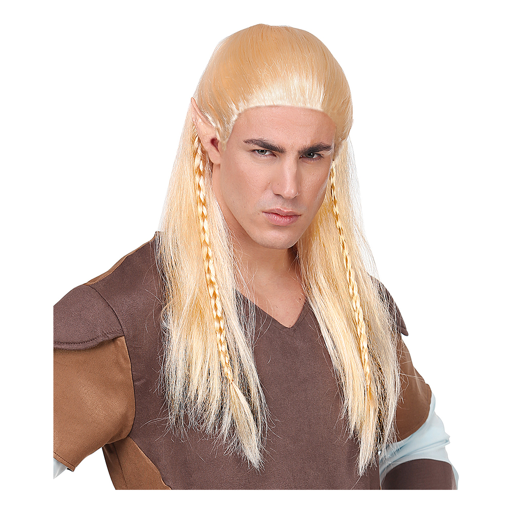 Alv Lång Blond Peruk - One size