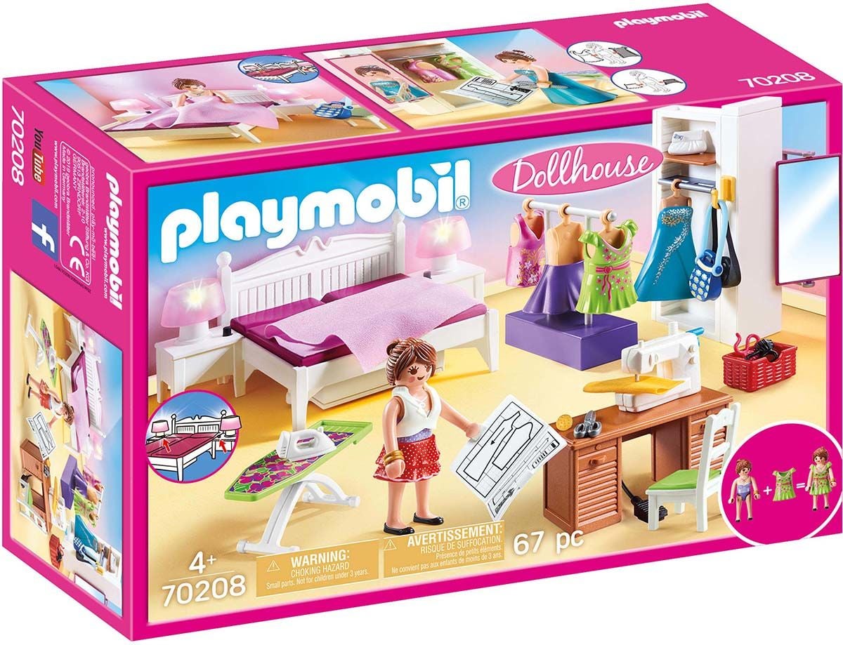 Playmobil 70208 Sovrum med syhörna