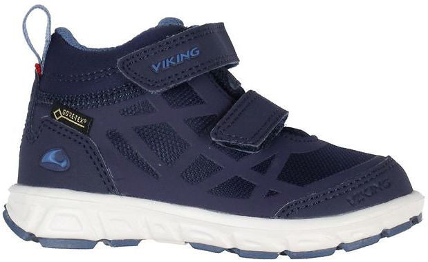 Viking Veme Mid GTX R Sneaker, Navy/Demin, 24