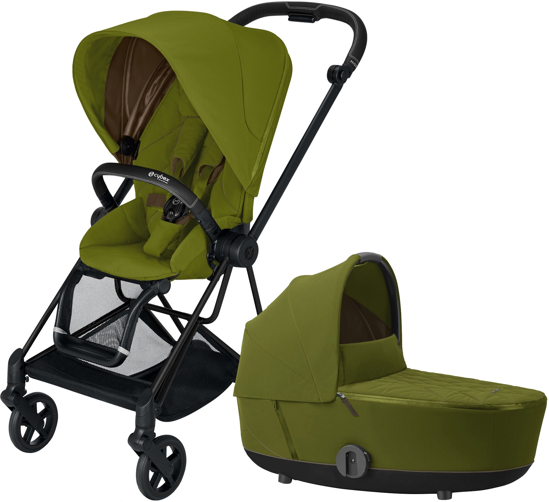 Cybex Mios Duovagn, Khaki Green/Matt Black